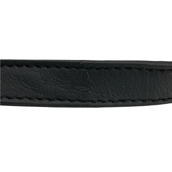 Saint Laurent Dark Gray Leather Satchel - Picture 8 of 10